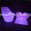 Hot Sales Top Quality Home Glowing Bar Table and Chair with Rechargeable Battery Operated