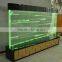 Led dancing water bubble wall room divider screens for bar cafe design