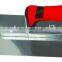High quality rubber plastering trowel with plastic handle