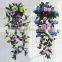 Artificial Blue Rose Flower Garland/vine