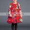 child jacquard weave dresses, girls embroidery dress,fall boutique outfit
