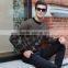 MSW0050 Winter men's sweater 100% wool collar men's fashion boutique sweater