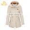 Factory Dirct 2017 women style outdoor waterproof and windproof jacket