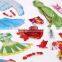Chilren carton sticker education sticker 3D pop-up sticker cute replacement sticker girl's DIY stickers