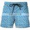 men fast dry rose beach shorts/ blue l na creative plus size beach shorts with pockets / printed sports beach wear