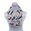 Chic New Orleans Party Mardi Gras Infinity (Forever Circle) Scarf