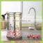 Hotting Glass Storage Jar Stainless Steel Food Storage Container