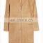 OEM service loose fit long suede coats women winter made in china