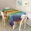 Polyester Fashion Design Printed Tablecloth