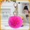 Colourful Top Quality Rex Rabbit Fur Bag Accessory Keychain