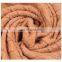 TOROS fashion winter acrylic scarf plain solid color wrinkle scarf with long tassel knit shawl scarf
