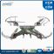 2016 High quality 2.4 G drone with camera quadcopter wi-fi toys