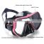 Anti-fog scuba mask ,scuba mask with ear plug nose clip,adult scuba diving mask