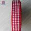 Ribbon Manufacturer Supply Polyester Tartan Ribbon