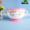 BPA free Plastic baby product bowl Anti-skidding Bowl for kid