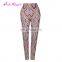New Arrival printing oem mature women 92% polyester 8% spandex seamless dropship leggings