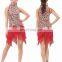 BestDance Sexy 1920s Paisley Pattern Tiered Tassel Gatsby Flapper Party Dress for women OME