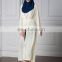 Plain Modern Kimono Maxi Hijab Kaftan Islamic Open Abaya 2017 Dubai Abaya