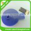 Round special plastic usb flash drive