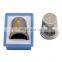 2015 tourism market latest top quality custom design metal gift brass thimble