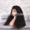 2018 Qingdao Factory price hot selling high density curly raw indian hair full lace wig