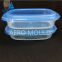 Lockable portable lunch box container plastic mold