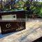Modern Life Style Decoration Rust Mailbox In Corten