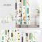 i@home mid century modern word polyester cotton shower curtains custom digital printing