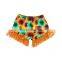 Summer Sunflower Cow Skull Bummies Ruffle Panties Sequin Bloomer