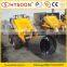 mini digger with cement mixer