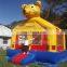 hot sale commercial bear cartoon inflatable bouncer jumping bouncy castle bounce house