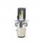 Universal Fanless Anti Glare 18W 3000Lm Waterproof H6 Motorcycle Led Headlight H4