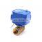CWX-25S mini electric actuator motor valve 5V 12V 24V 110V 220V 2 way 3 way motorized ball valve motorized gas valve