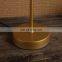 Factory direct sale living room lights resin material luxury gold standing lamps for home decor