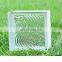 decorative glass blocks(clear sea wave glass block )