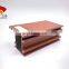 Shengxin Wood grain aluminium doors and window profile section for Algeria