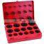 Rubber O-ring Assortment 30 sizes Hinged Box 382pc NBR O Ring Kit In Popular