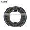 Good quality brake lining drum wheels spare parts CG125 motorcycle brake shoe
