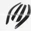 Chrome door visor side window deflector shade sun rain shield silver strips guard for Toyota Hilux vogo