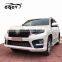 E Style Plastic Material Body Kit for Toyota Prado Front Bumper And Rear Bumper ForToyota Land Cruiser Prado 2018 Facelift