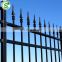 Powder Coated Steel Fence Decorative Tubular Garden Metal Fence For Villa