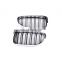 ABS M5 Look Chrome Silver Kidney Grille Grill for BMW 5 Series F10 F18