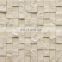 3D Style Brick Tiles Light Yellow And White Color Natural Stone Mosaic Cultural Stone Mosaic