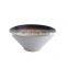black custom logo cheap black japanese style porcelain ceramic ramen noodle soup bowls set