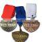 Various shape metal medal antique plating