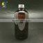 500ml amber soft drinks glass drinking bottle