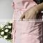 New Japanese Cotton Heavy Duty Custom Print Fashion Adult Florist Korea Work Ruffle Apron
