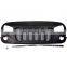 for jeep JK 07-17 front grille black ABS material shanghai sanfu