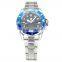 SEWOR 002 Classic Luxury Automatic Mechanical Mens Watch Calendar Stainless Steel Business Men Watches