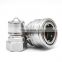 SS304 material female and male parts 1/2 inch ISO 7241-B hydraulic quick release coupling for tractor